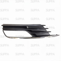 AUDI A3 2013-2016 FRONT BUMPER GRILLE WITH FOG HOLE & CHROME MOULDING LEFT 8V5807681A9B9