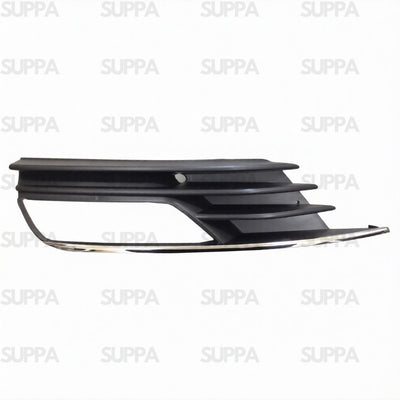 AUDI A3 2013-2016 FRONT BUMPER GRILLE WITH FOG HOLE & CHROME MOULDING LEFT 8V5807681A9B9