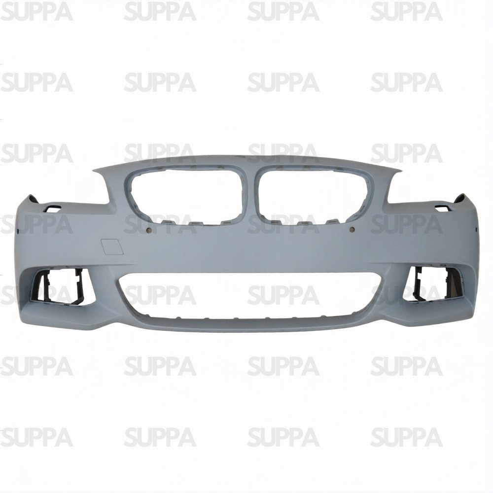 BMW 5 SERIES 2014-2016 FRONT BUMPER WITH SENSOR & WASHER HOLE M SPORT 51118058990