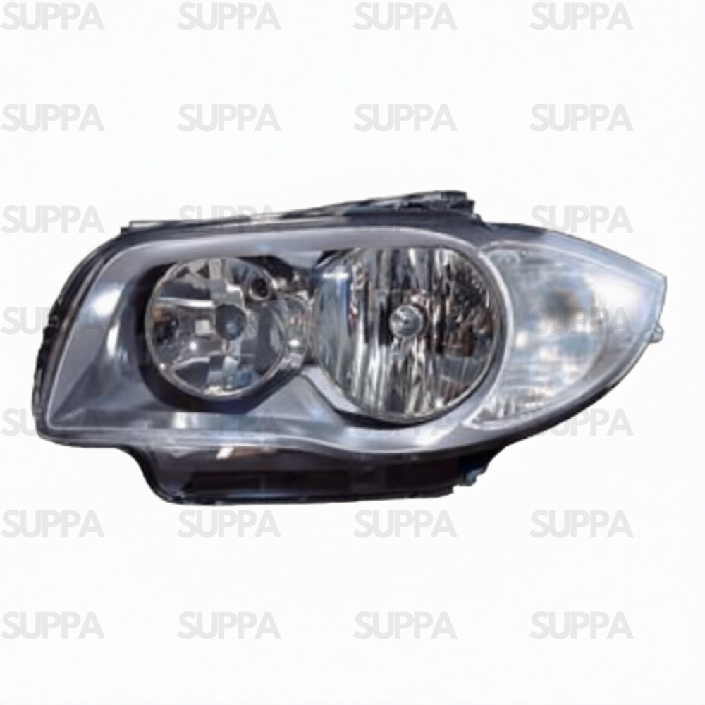 BMW 1 SERIES 2007-2010 HEADLAMP GREY LEFT 63117193387 63117249651