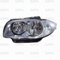BMW 1 SERIES 2007-2010 HEADLAMP GREY LEFT 63117193387 63117249651