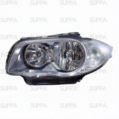 BMW 1 SERIES 2007-2010 HEADLAMP GREY LEFT 63117193387 63117249651