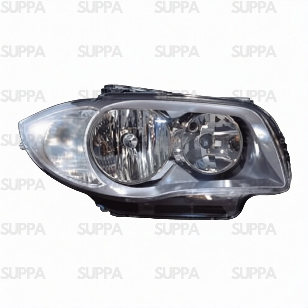 BMW 1 SERIES 2007-2010 HEADLAMP GREY RIGHT 63117193388 63117249652