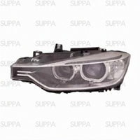 BMW 3 SERIES 2012-2015 HEADLAMP XENON BLACK LED DRL LEFT 63117314531 63117338699 63117339385