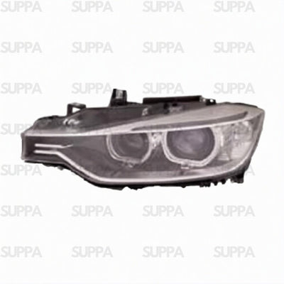 BMW 3 SERIES 2012-2015 HEADLAMP XENON BLACK LED DRL LEFT 63117314531 63117338699 63117339385