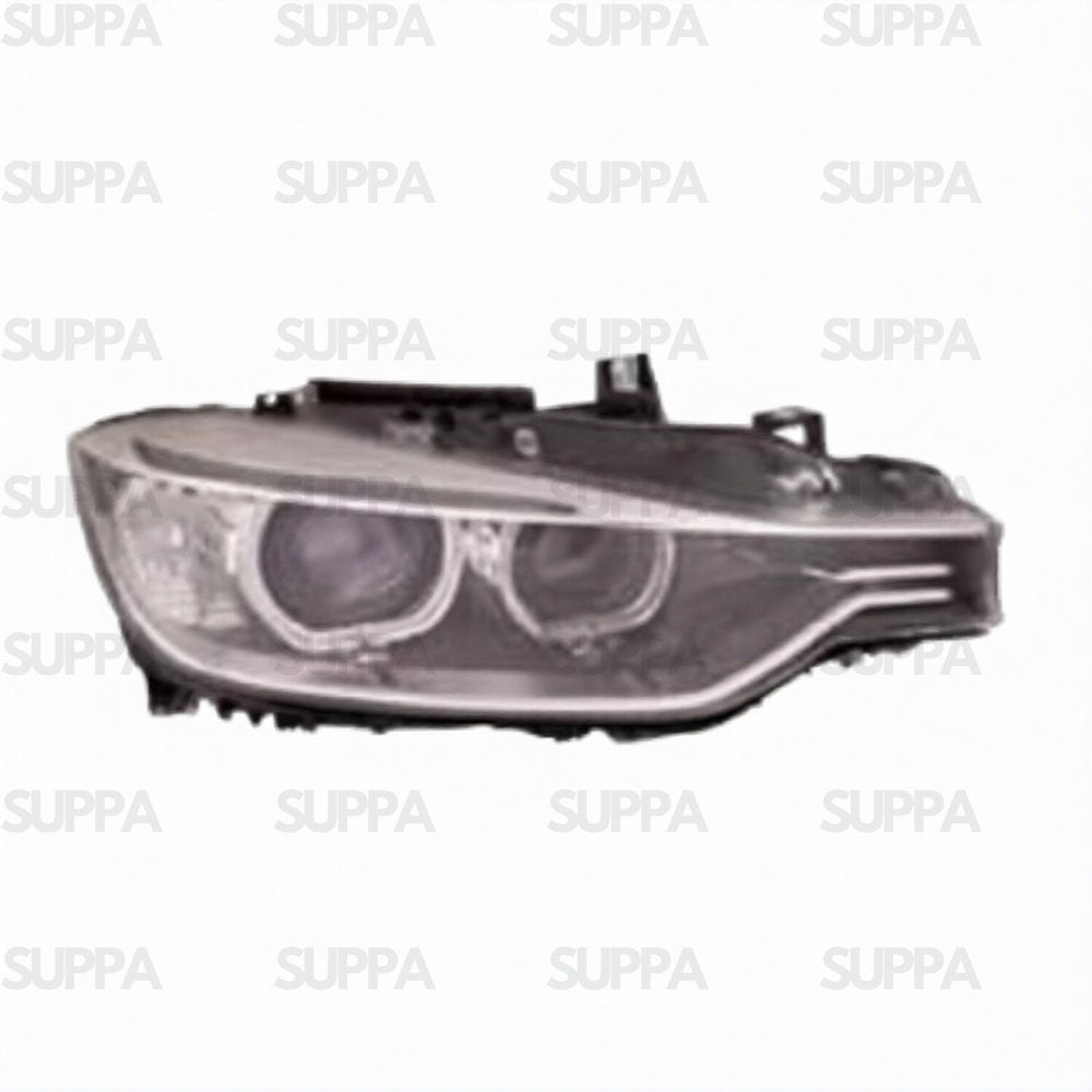 BMW 3 SERIES 2012-2015 HEADLAMP XENON BLACK LED DRL RIGHT 63117314532 63117338700 63117339386