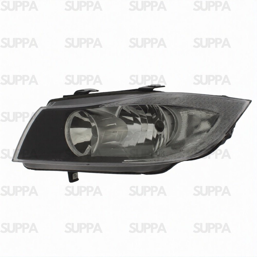 BMW 3 SERIES 2005-2008 HEADLAMP BLACK LEFT 63116942721 63116942723