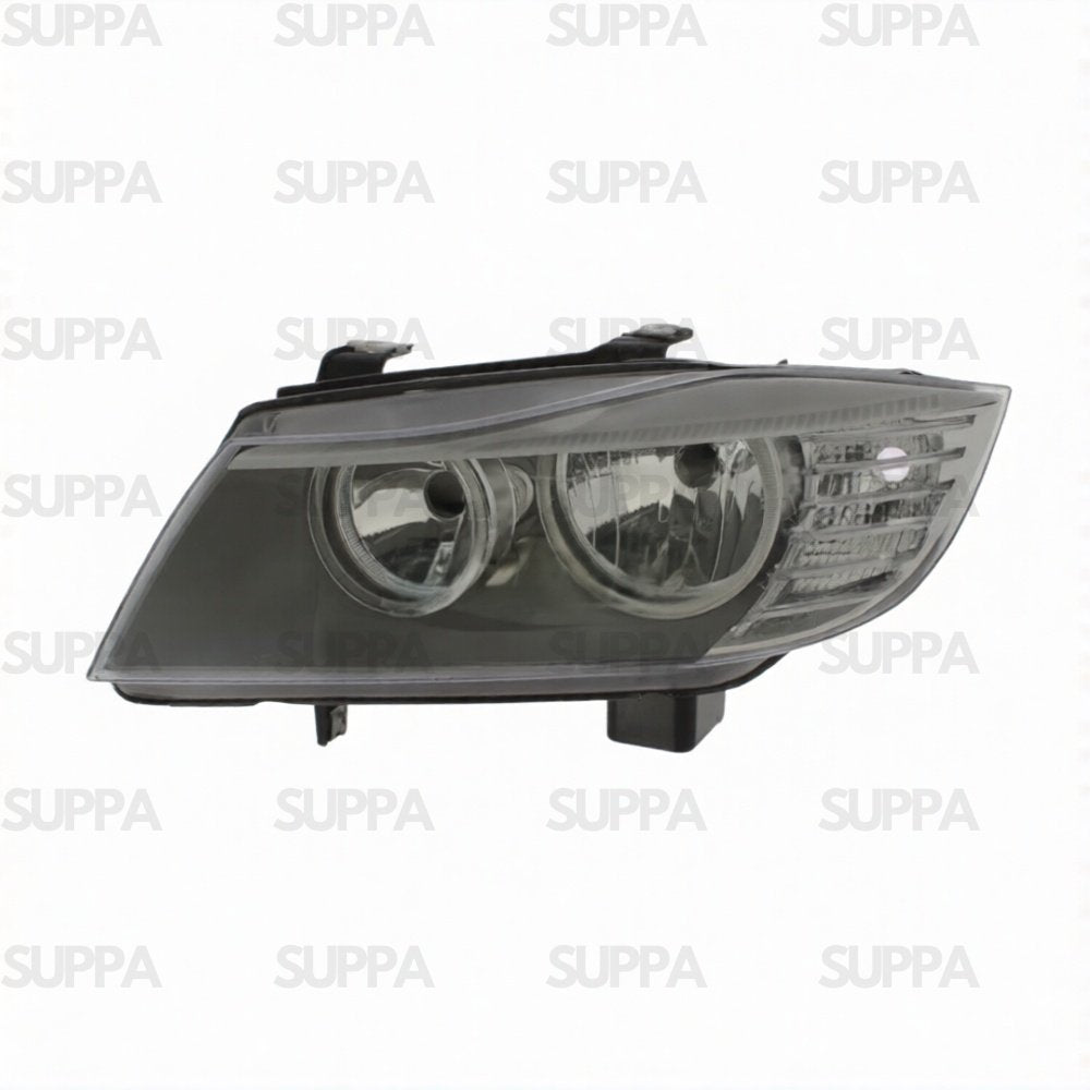 BMW 3 SERIES 2008-2011 HEADLAMP BLACK LEFT 63117202573 63117202575