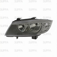 BMW 3 SERIES 2008-2011 HEADLAMP BLACK LEFT 63117202573 63117202575