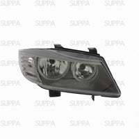 BMW 3 SERIES 2008-2011 HEADLAMP BLACK RIGHT 63117202574 63117202576