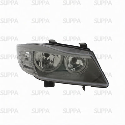 BMW 3 SERIES 2008-2011 HEADLAMP BLACK RIGHT 63117202574 63117202576