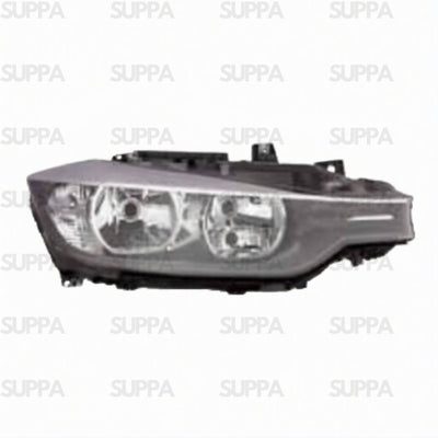 BMW 3 SERIES 2012-2015 HEADLAMP BLACK RIGHT 63117259524 63117259540 63117293050
