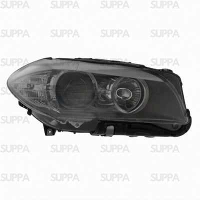 BMW 5 SERIES 2010-2014 HEADLAMP LED DRL BLACK RIGHT 63117203242