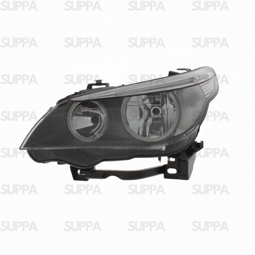 BMW 5 SERIES 2003-2007 HEADLAMP GREY LED DRL LEFT
