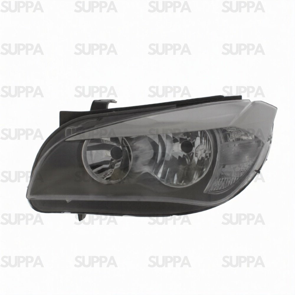 BMW X1 2009-2012 HEADLAMP BLACK LEFT 63112990003