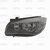 BMW X1 2009-2012 HEADLAMP BLACK LEFT 63112990003