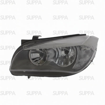 BMW X1 2009-2012 HEADLAMP BLACK LEFT 63112990003