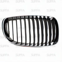 BMW 1 SERIES 2007-2010 FRONT GRILLE BLACK WITH CHROME SURROUND RIGHT 51137166440