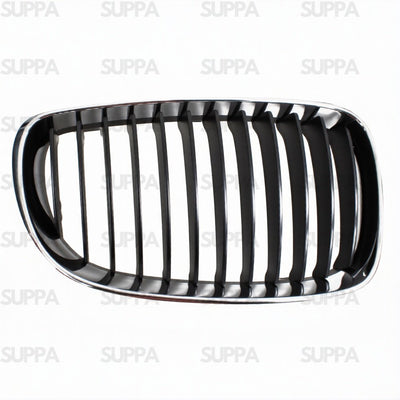 BMW 1 SERIES 2007-2010 FRONT GRILLE BLACK WITH CHROME SURROUND RIGHT 51137166440