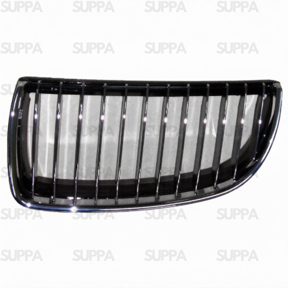 BMW 3 SERIES 2005-2008 FRONT GRILLE CHROME LEFT 51137120009