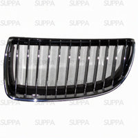 BMW 3 SERIES 2005-2008 FRONT GRILLE CHROME LEFT 51137120009