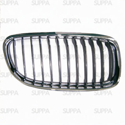 BMW 3 SERIES 2009-2011 FRONT GRILLE CHROME SURROUND WITH BLACK SLATS RIGHT 51137201968