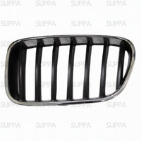 BMW X3 2011-2013 FRONT GRILLE BLACK WITH CHROME SURROUND LEFT 51117210725