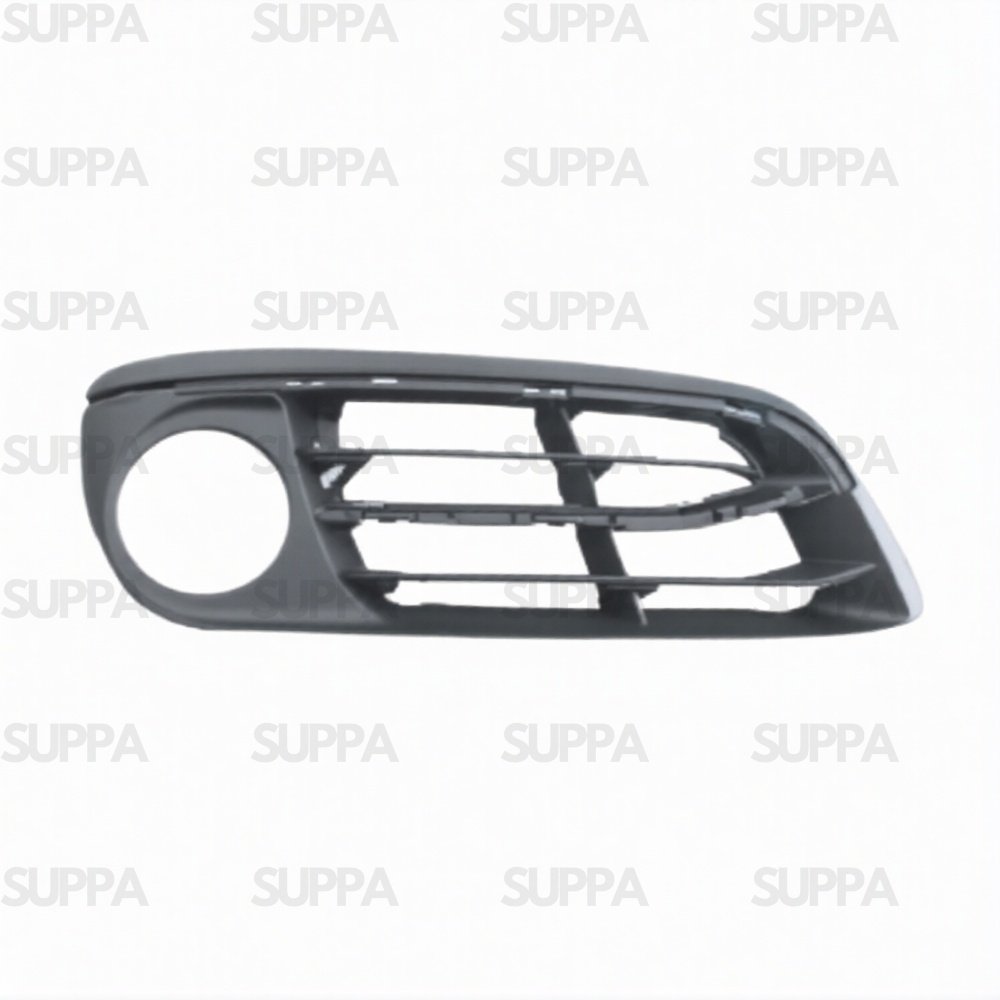 BMW 5 SERIES 2014-2016 FRONT BUMPER GRILLE WITH FOG & MOULDING HOLE RIGHT 51117331732