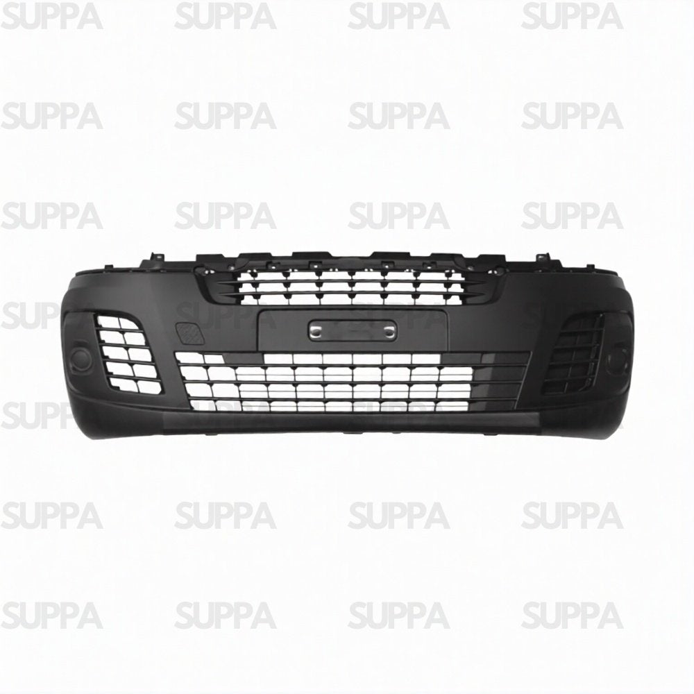 CITROEN DISPATCH / VIVARO / EXPERT 2016> FRONT BUMPER BLACK WITHOUT FOG HOLES 1615649280