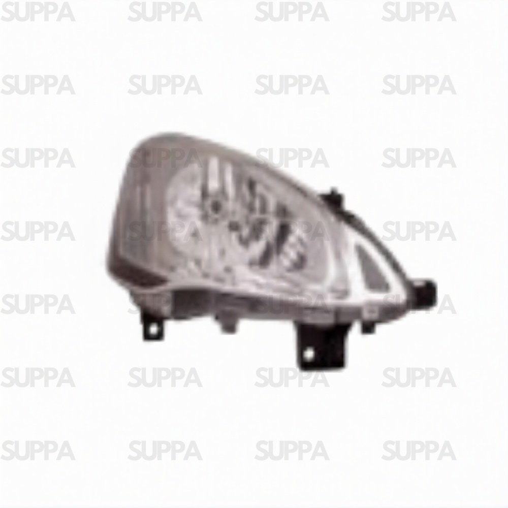PEUGEOT PARTNER 2015-2018 HEADLAMP BLACK CHROME RIGHT 9677201780 9806306280