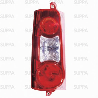 PEUGEOT PARTNER 2008-2018 REAR LAMP TWIN DOOR RED SURROUND LEFT 6350FJ