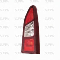 PEUGEOT PARTNER 2008-2018 REAR LAMP SINGLE DOOR DARK RED SURROUND RIGHT 9677205080