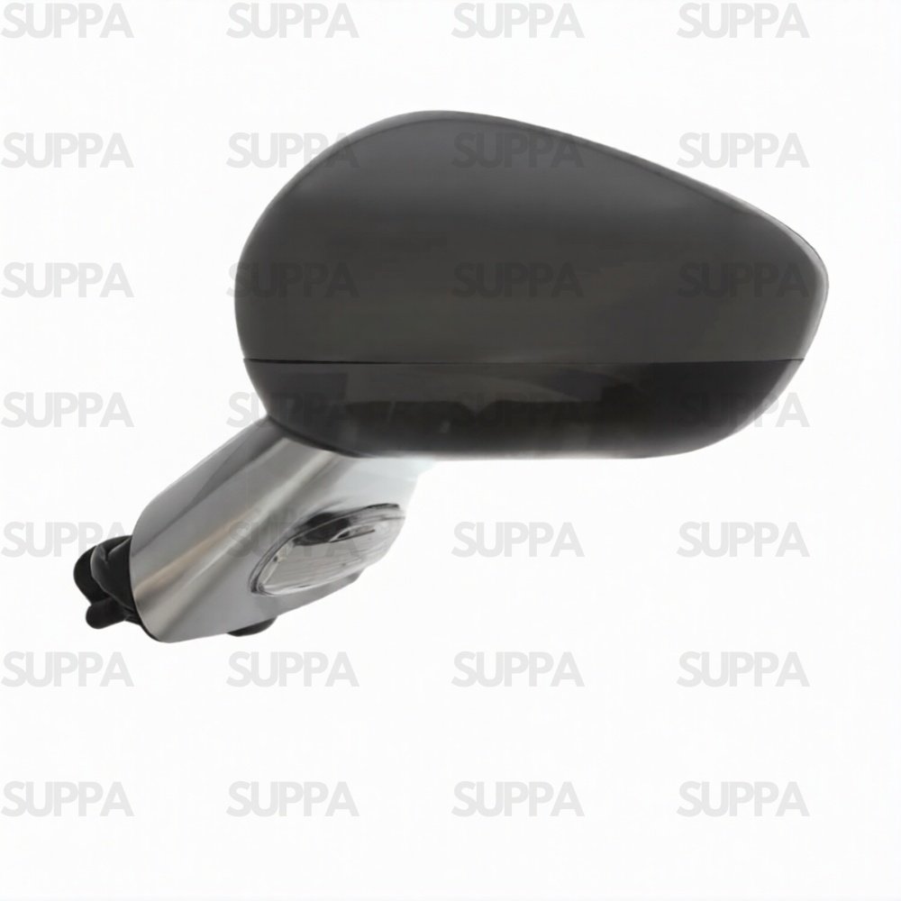 CITROEN C3 2010-2016 DOOR MIRROR ELECTRIC HEATED CHROME ARM PRIMED COVER POWER FOLD LEFT SIDE