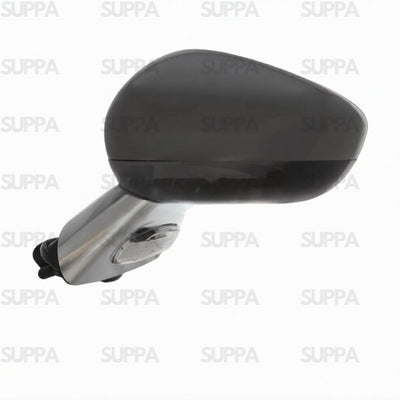 CITROEN C3 2010-2016 DOOR MIRROR ELECTRIC HEATED CHROME ARM PRIMED COVER POWER FOLD LEFT SIDE