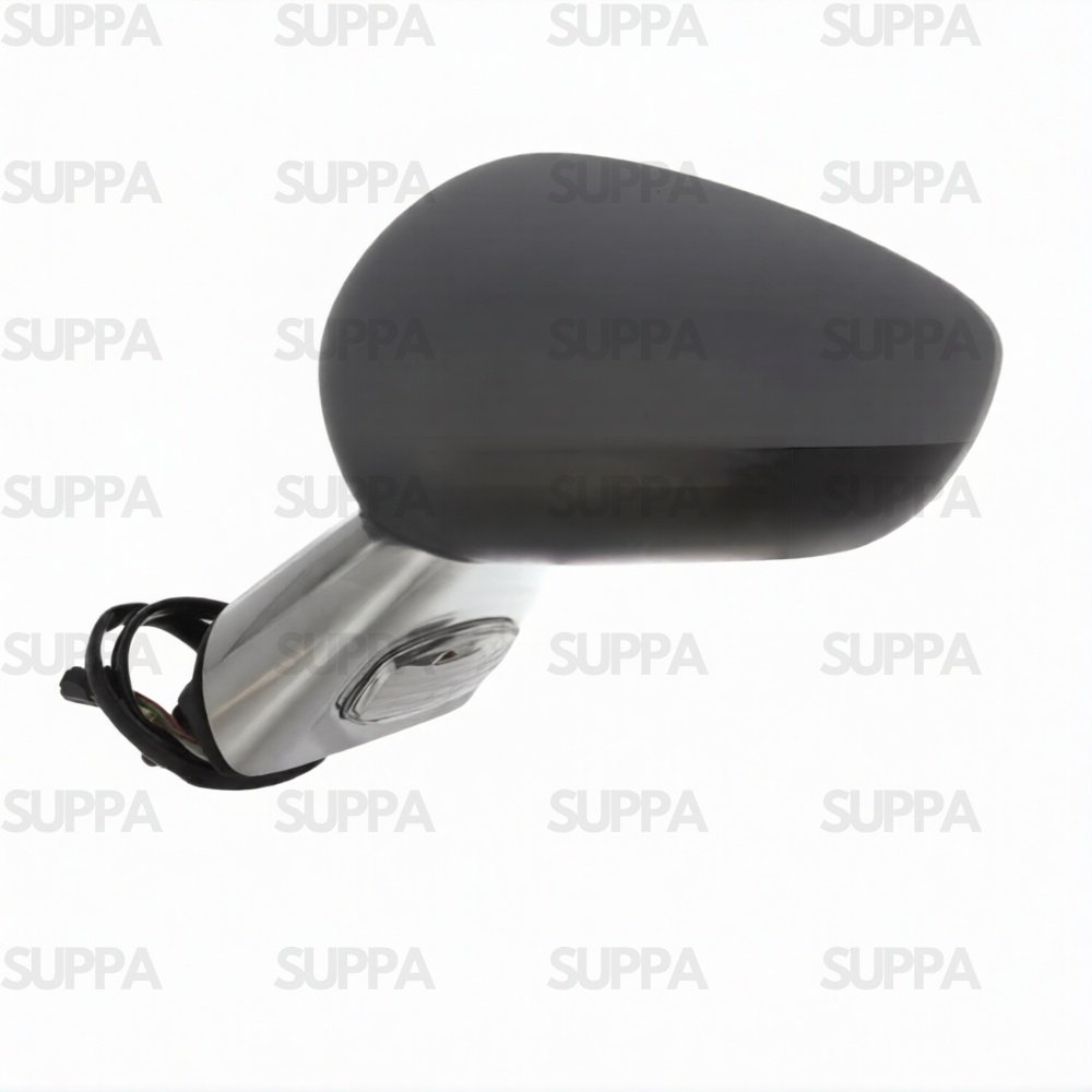 CITROEN C3 2010-2016 DOOR MIRROR ELECTRIC NON-HEATEDED CHROME ARM PRIMED COVER LEFT SIDE