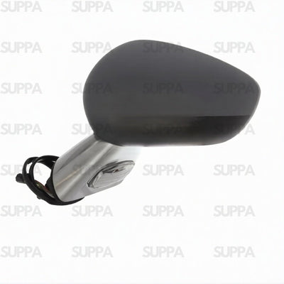 CITROEN C3 2010-2016 DOOR MIRROR ELECTRIC NON-HEATEDED CHROME ARM PRIMED COVER LEFT SIDE