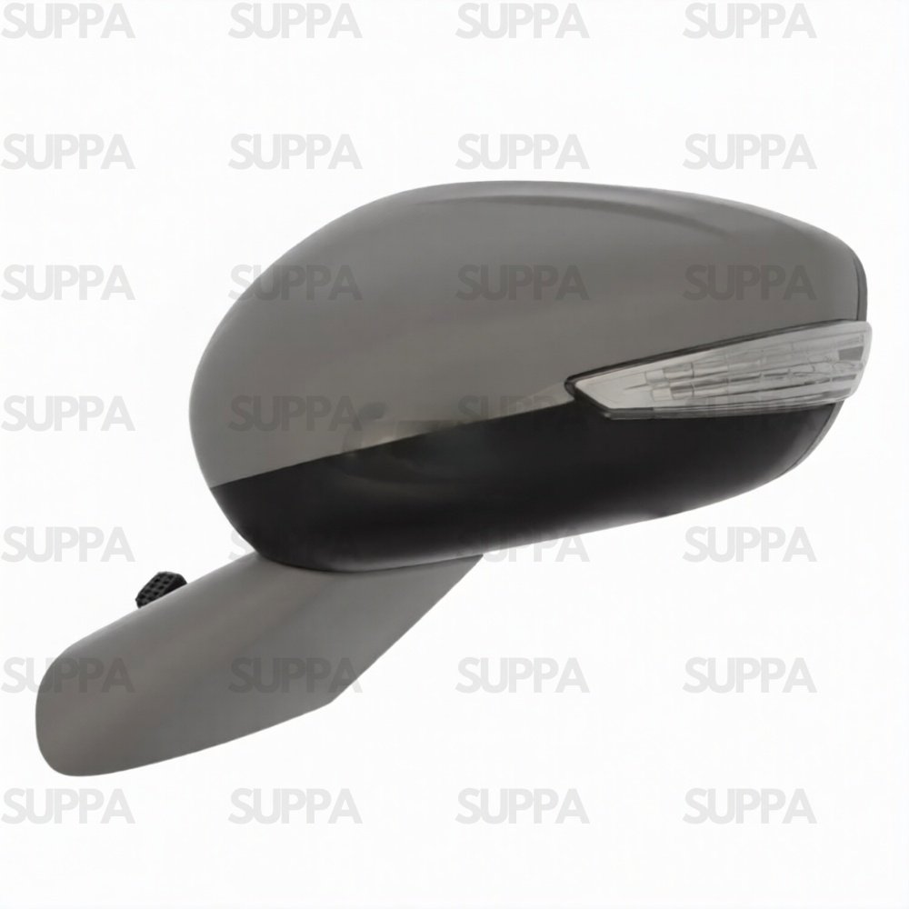 CITROEN C4 PICASSO 2014-2017 DOOR MIRROR ELECTRIC HEATED BLACK ARM PRIMED COVER LEFT SIDE