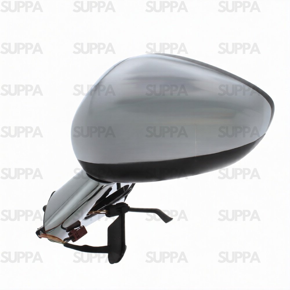 CITROEN C3 / DS3 2010-2016 DOOR MIRROR ELECTRIC HEATED CHROME ARM & COVER POWER FOLD LEFT SIDE