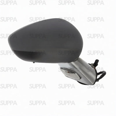 CITROEN C3 2010-2016 DOOR MIRROR ELECTRIC HEATED CHROME ARM PRIMED COVER POWER FOLD TEMPERATURE SENSOR RIGHT SIDE