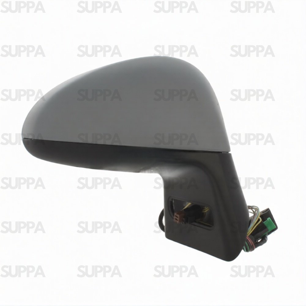 CITROEN C4 PICASSO 2007-2013 DOOR MIRROR ELECTRIC HEATED PRIMED COVER BLACK ARM (NO INDICATOR) CHROME GLASS TEMPERATURE SENSOR RIGHT SIDE