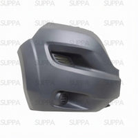 PEUGEOT BOXER / RELAY / DUCATO 2014> FRONT BUMPER END MAT DARK GRAY WITHOUT FOG LAMP HOLE RIGHT 735589785