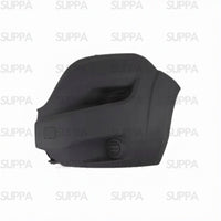 PEUGEOT BOXER / RELAY / DUCATO 2014> FRONT BUMPER END MAT DARK GRAY WITH FOG LAMP HOLE LEFT 71775724