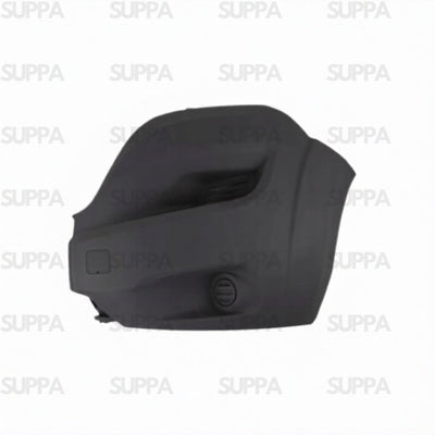 PEUGEOT BOXER / RELAY / DUCATO 2014> FRONT BUMPER END MAT DARK GRAY WITH FOG LAMP HOLE LEFT 71775724