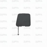 CITROEN C1 2005-2009 FRONT BUMPER TOW EYE COVER 7414LG