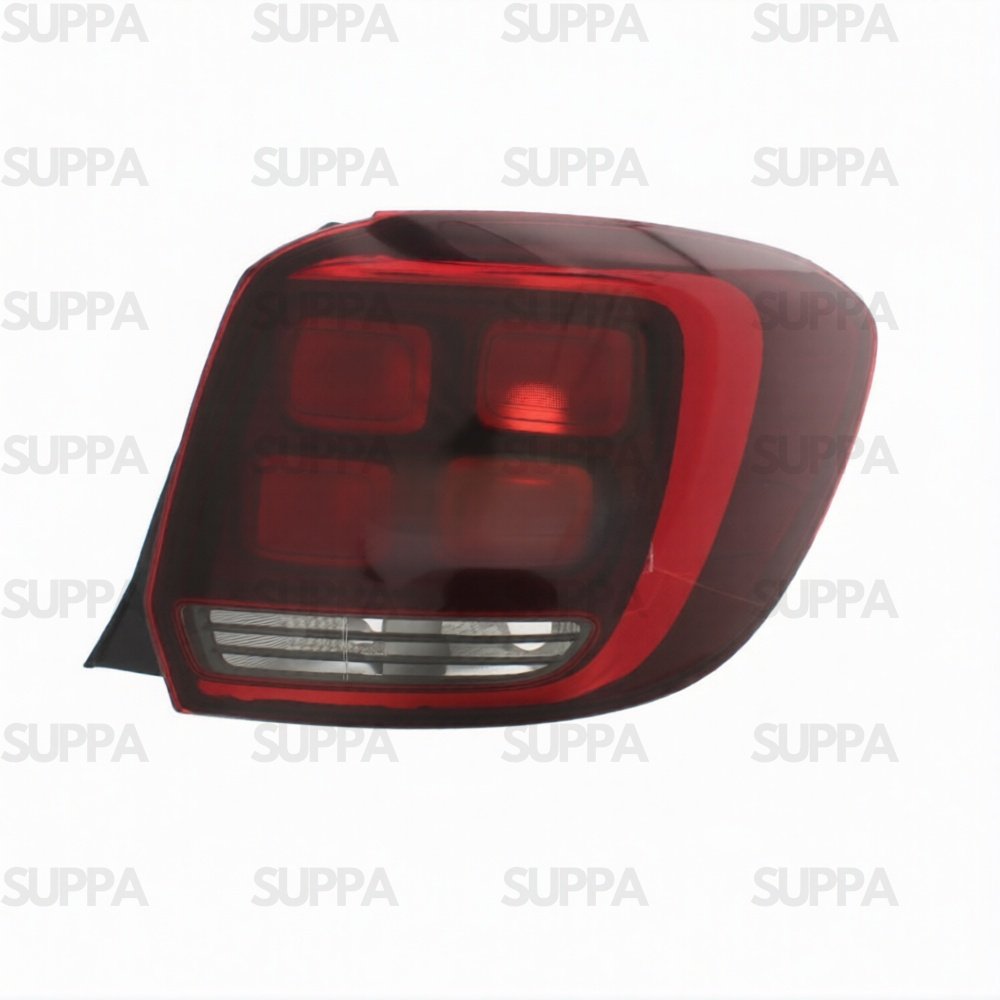 DACIA SANDERO STEPWAY 2012-2017 REAR LAMP DARK RED SURROUND RIGHT