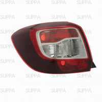 DACIA SANDERO STEPWAY 2012-2017 REAR LAMP DARK RED SURROUND CLEAR INDICATOR LEFT