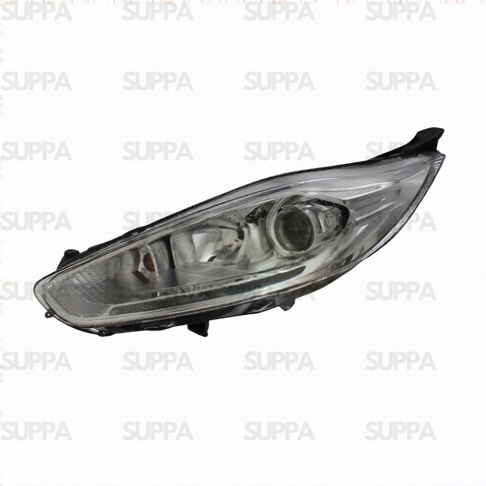 FORD FIESTA 2013-2017 HEADLAMP CHROME LED DRL LEFT 1796351 1806752 1831960 1857451 1857452 1874074 1895786 2126901 C1BB13W030DB C1BB13W030DC C1BB13W030DD C1BB13W030DE C1BB13W030DF C1BB13W030DG