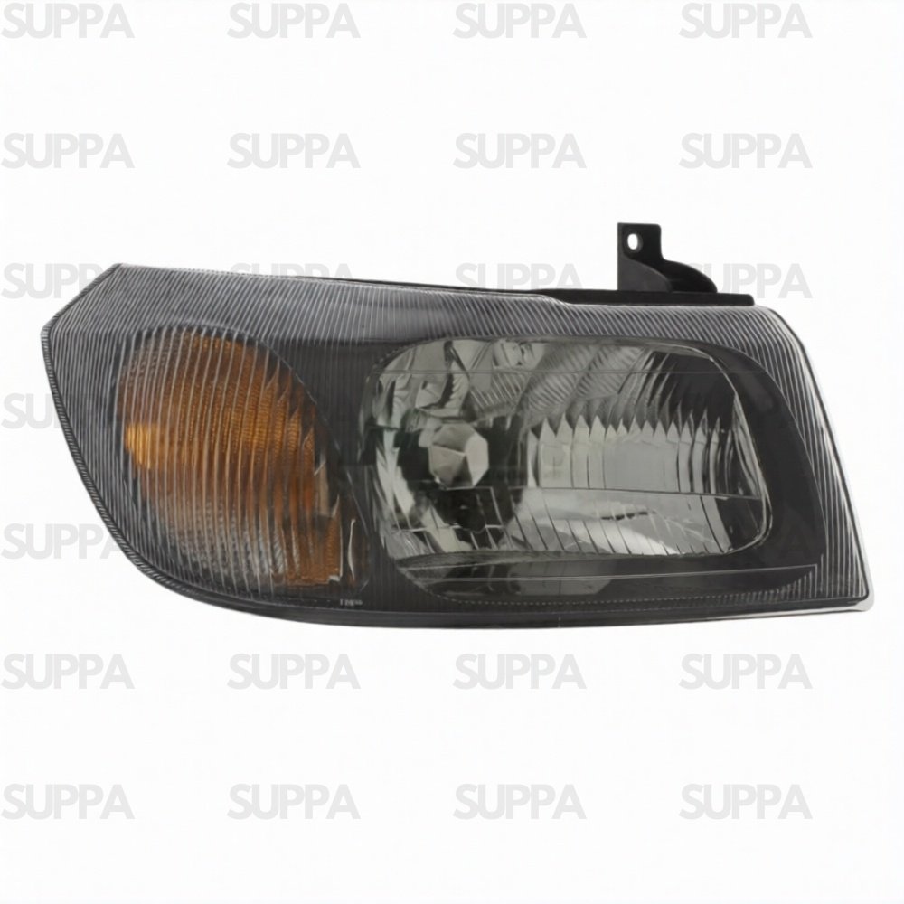 FORD TRANSIT 2000-2006 HEADLAMP BLACK RIGHT 1140068 1232634 1353994 1534506 4695296 4696770 4696772 4696784 4695266 1205194 1353948 4695245 4695265