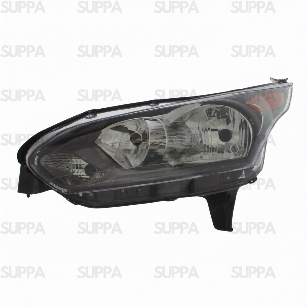 FORD TRANSIT CONNECT 2014> HEADLAMP BLACK AMBER INDICATOR LEFT
