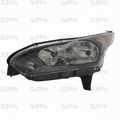 FORD TRANSIT CONNECT 2014> HEADLAMP BLACK AMBER INDICATOR LEFT